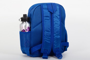 Blue σχολική τσάντα εκτυπωμένη φωτογραφία