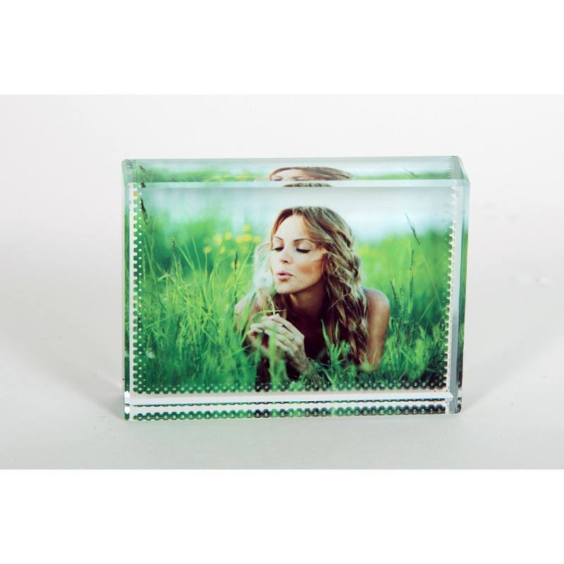 Crystal frame 8cm x  6cm / 9cm x 12cm