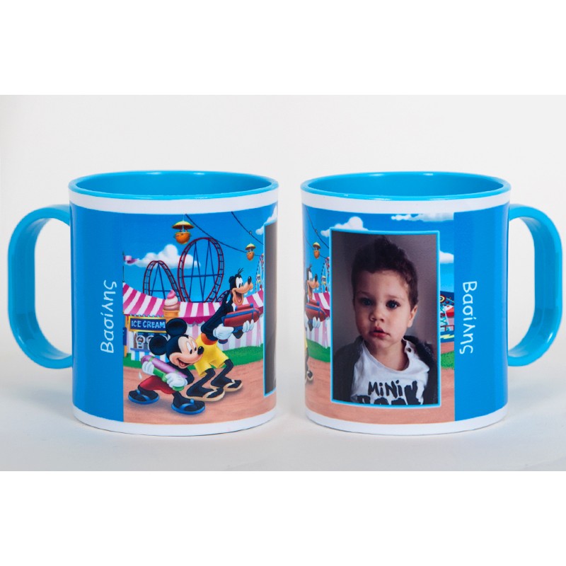 πλαστική κούπα blue